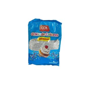 Grana color Plateadas x 1kg