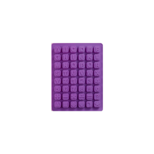 Molde Silicona Abecedario + Nùmeros