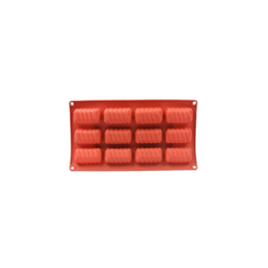 Molde Silicona Rectangulo ondas