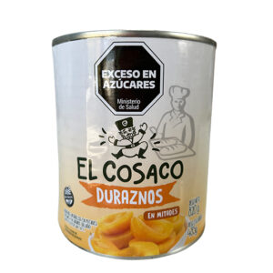 Durazno mitades El Cosaco x 820grs