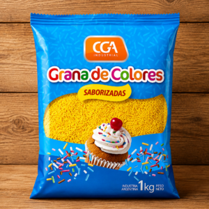 Grana color Amarillo x 1kg