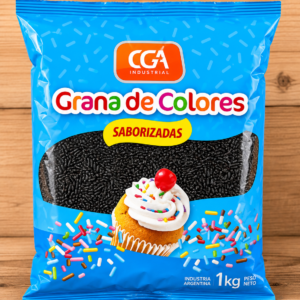 Grana color Negro x 1kg