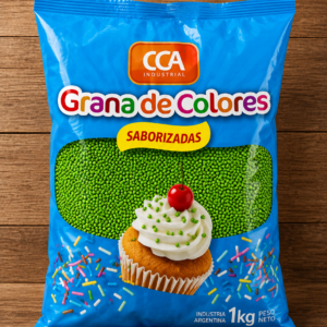 Grana color Verde x 1kg