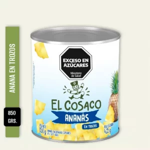 Anana en trozos El Cosaco x 850grs