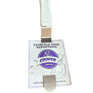 Espatula Doblada chica Acero Inox. N°10