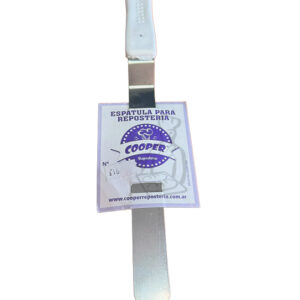 Espatula Doblada chica Acero Inox.N°16