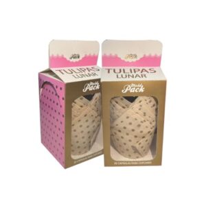 Tulipas Beige Lunares