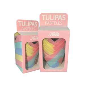 Tulipas Colores Pasteles