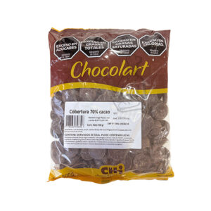 CH Cobertura 70% cacao Chocolart x 500 g